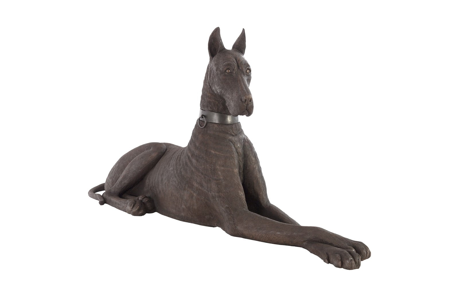 Phillips Collection Home Oversized LTL - Rate to be Quoted Phillips Collection Great Dane, Bronze, Left