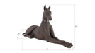 Phillips Collection Home Oversized LTL - Rate to be Quoted Phillips Collection Great Dane, Bronze, Left