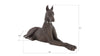 Phillips Collection Home Oversized LTL - Rate to be Quoted Phillips Collection Great Dane, Bronze, Left