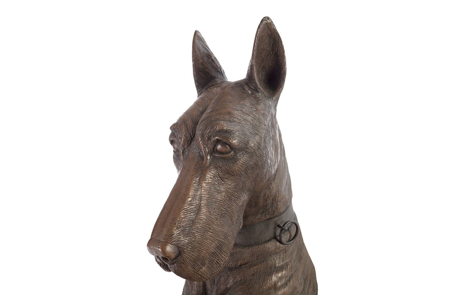 Phillips Collection Home Oversized LTL - Rate to be Quoted Phillips Collection Great Dane, Bronze, Right