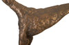 Phillips Collection Home Phillips Collection Greyhound on Black Metal Base, Resin, Bronze Finish
