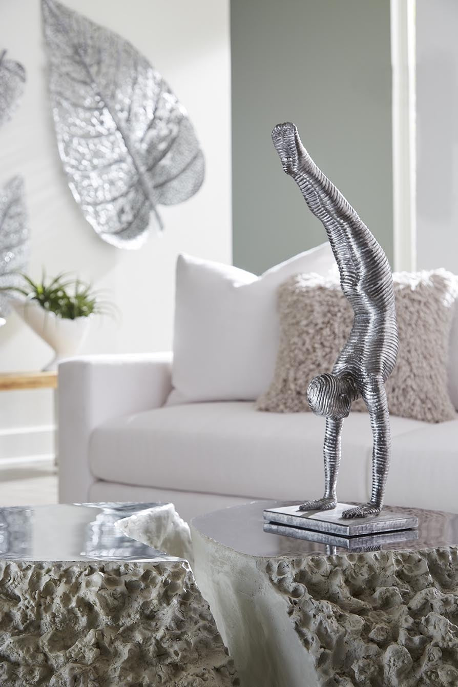 Phillips Collection Home Phillips Collection Handstand Sculpture, Aluminum, Small