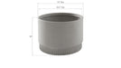 Phillips Collection Home Phillips Collection Harvest Planter, Large, Light Gray