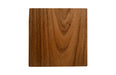 Phillips Collection Home Phillips Collection Hayden End Table, Natural, Narrow, Square, Plated Brass Base