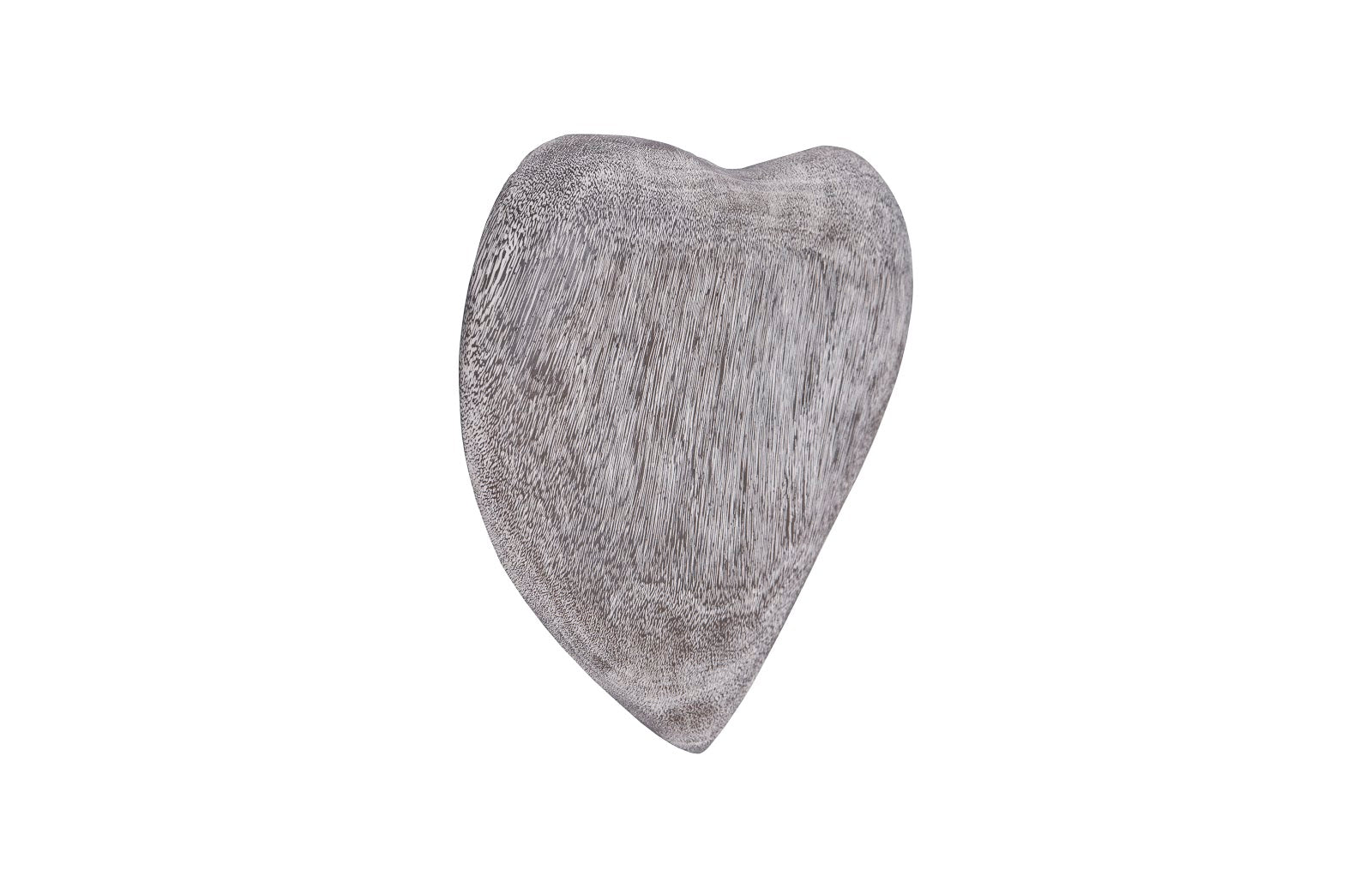 Phillips Collection Home Phillips Collection Heart Wall Tile, Chamcha Wood, Gray Stone Finish