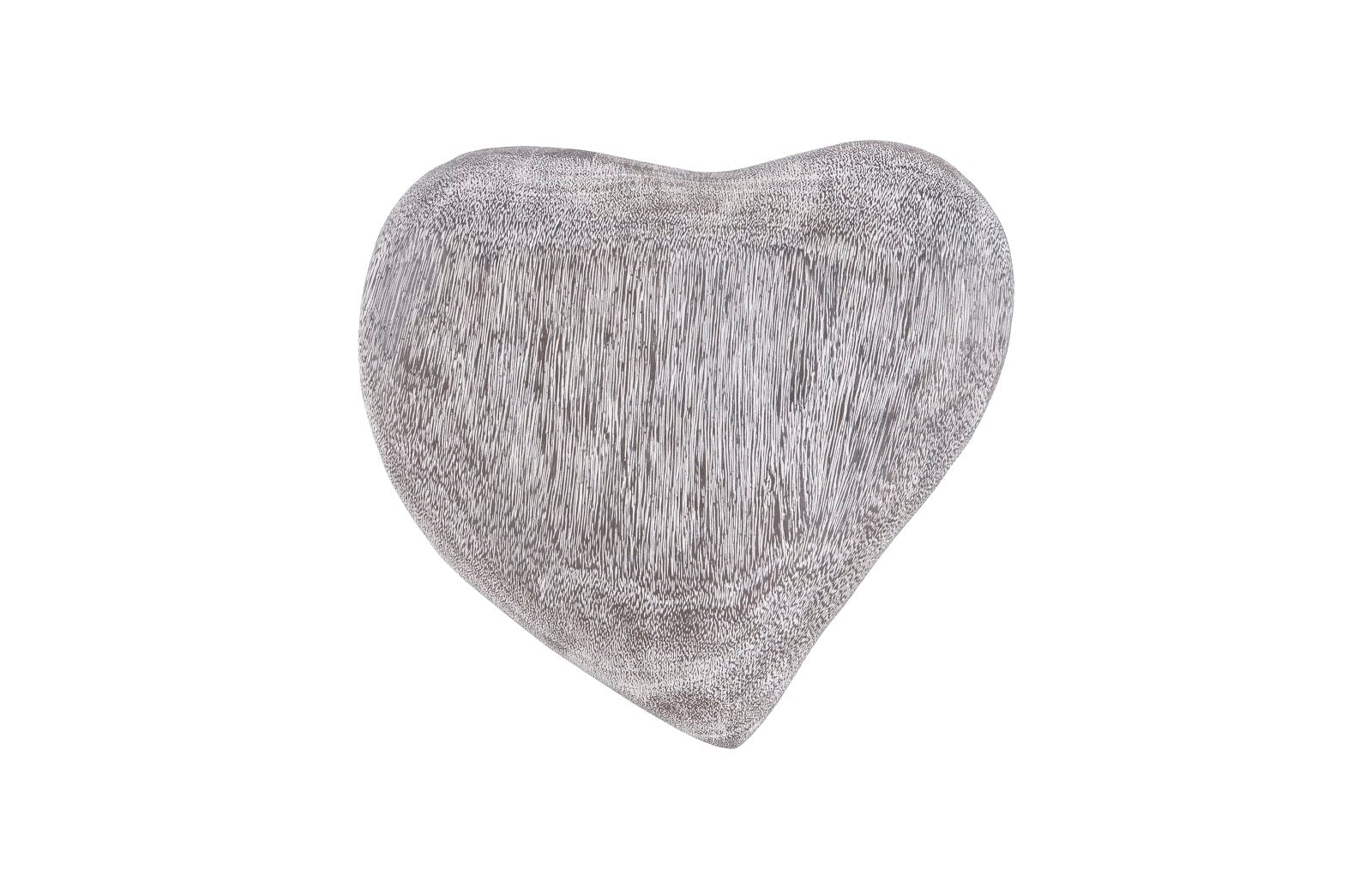 Phillips Collection Home Phillips Collection Heart Wall Tile, Chamcha Wood, Gray Stone Finish