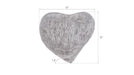 Phillips Collection Home Phillips Collection Heart Wall Tile, Chamcha Wood, Gray Stone Finish
