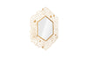 Phillips Collection Home Oversized LTL - Rate to be Quoted Phillips Collection Hexagon Honeycomb Mirror Brass