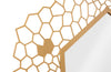 Phillips Collection Home Oversized LTL - Rate to be Quoted Phillips Collection Hexagon Honeycomb Mirror Brass