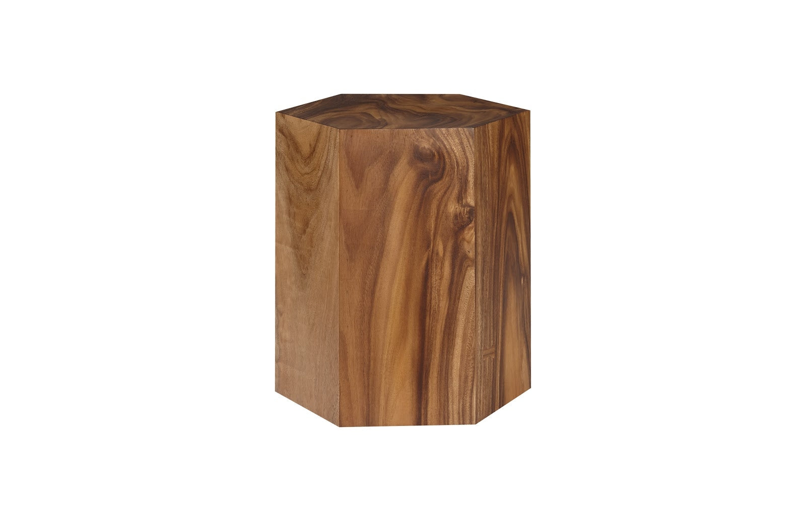 Phillips Collection Home Phillips Collection Honeycomb Side Table, Chamcha Wood, LG