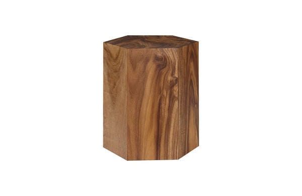 Phillips Collection Home Phillips Collection Honeycomb Side Table, Chamcha Wood, LG