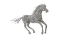 Phillips Collection Home Oversized LTL - Rate to be Quoted Phillips Collection Horse Pipe Sculpture, Galloping, Stainless Steel