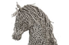 Phillips Collection Home Oversized LTL - Rate to be Quoted Phillips Collection Horse Pipe Sculpture, Rearing, Stainless Steel