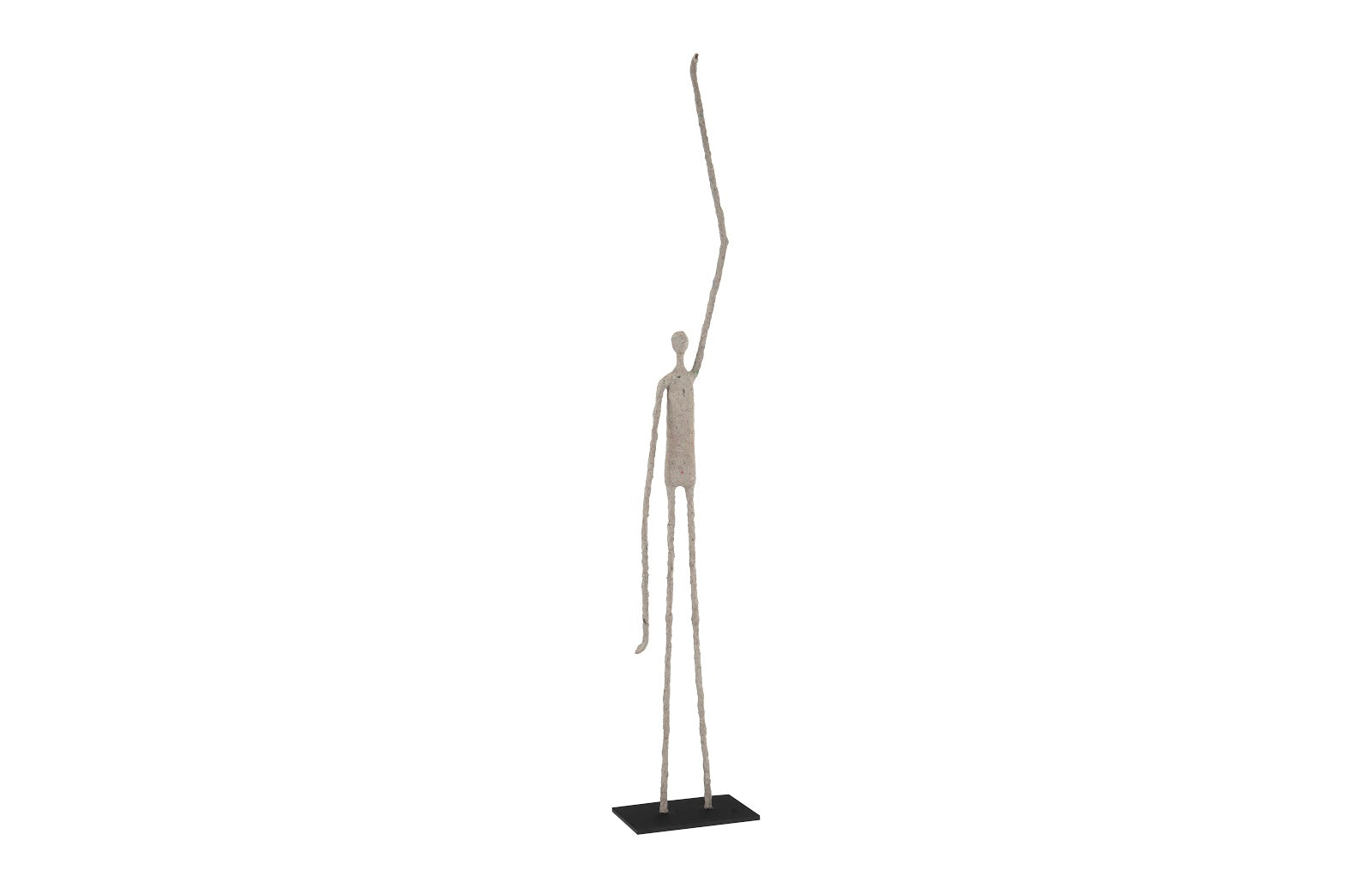 Phillips Collection Home Phillips Collection Human Sculpture, One Arm Up, Paper Mache