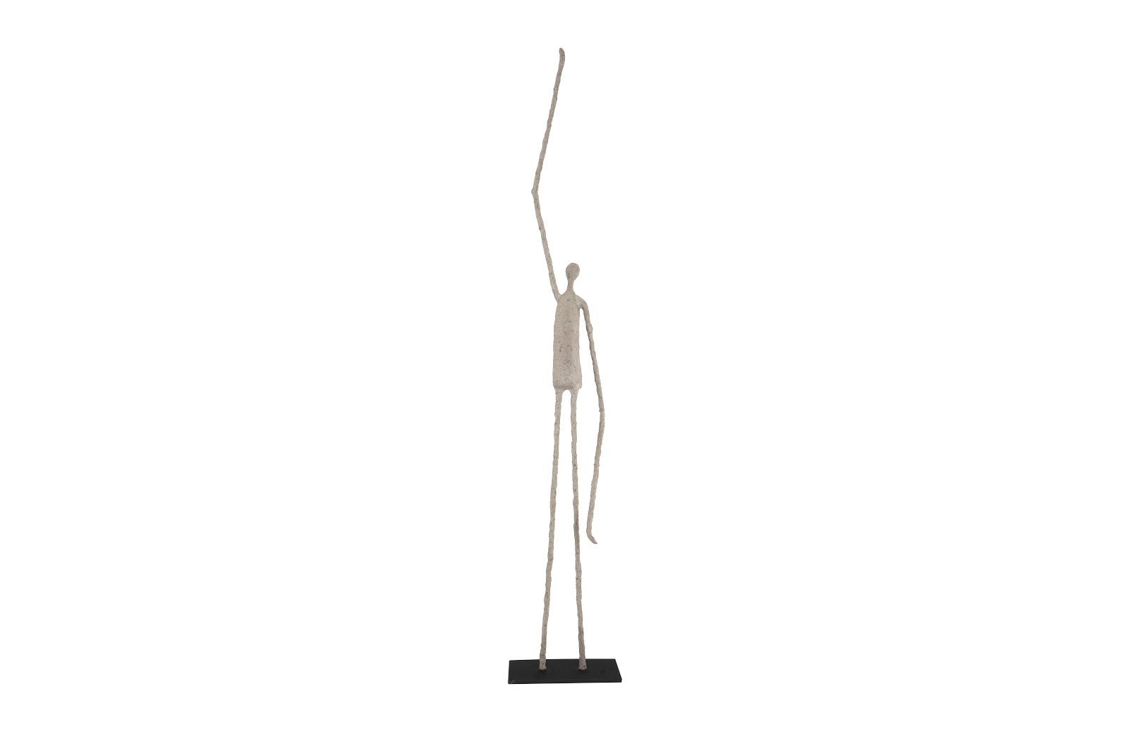 Phillips Collection Home Phillips Collection Human Sculpture, One Arm Up, Paper Mache
