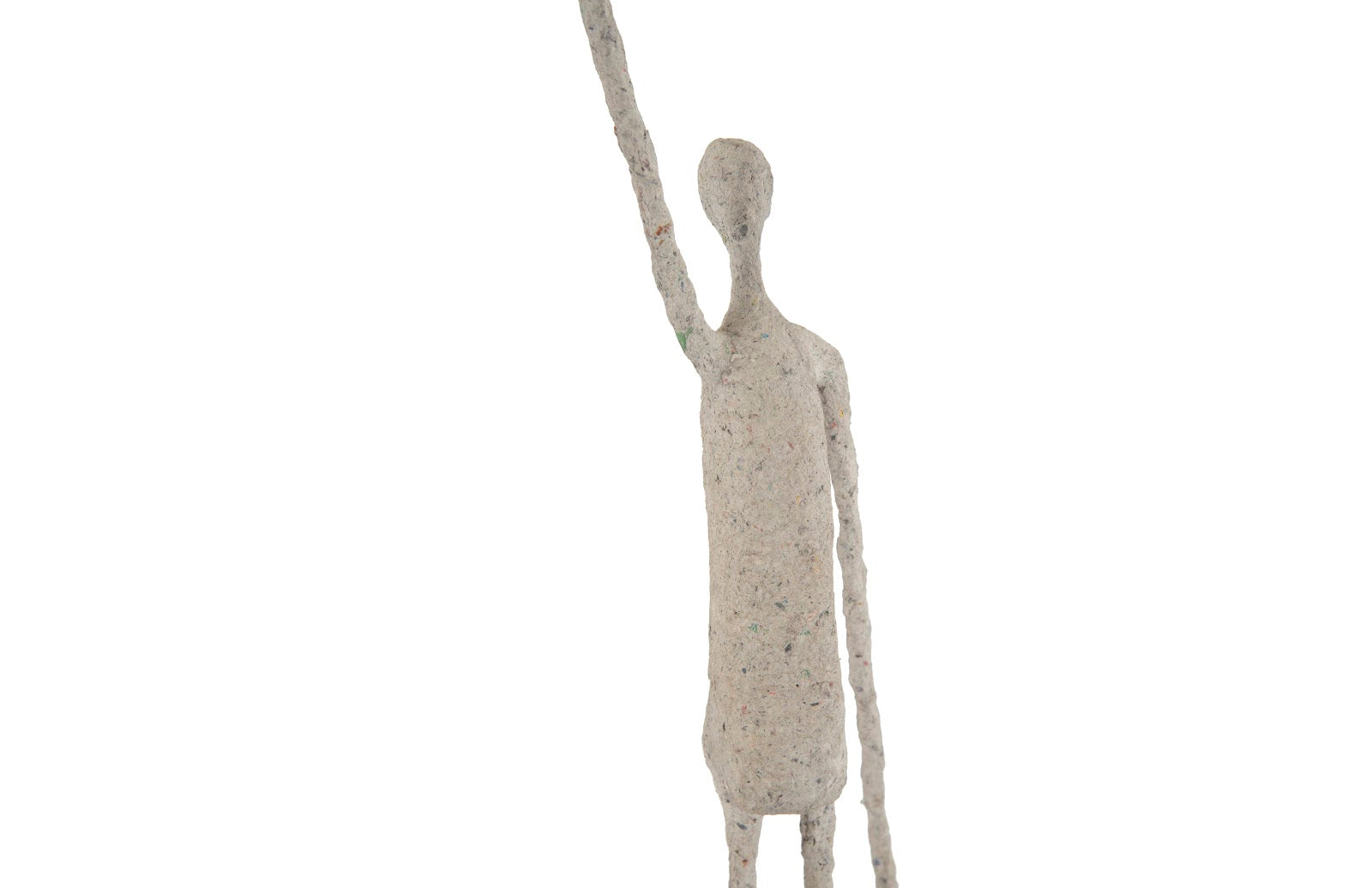 Phillips Collection Home Phillips Collection Human Sculpture, One Arm Up, Paper Mache