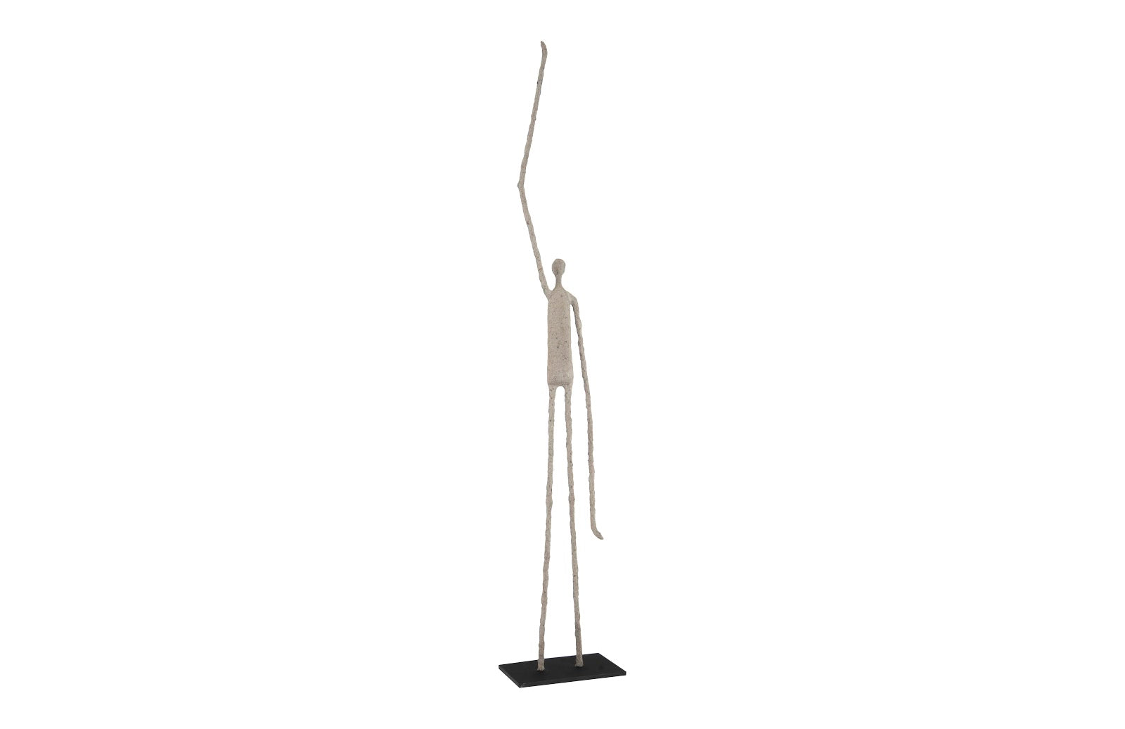 Phillips Collection Home Phillips Collection Human Sculpture, One Arm Up, Paper Mache