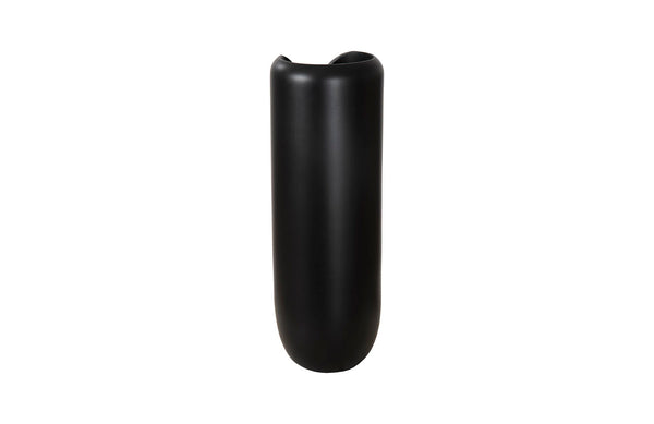 Phillips Collection Home Phillips Collection Interval Wood Vase, Black, Large