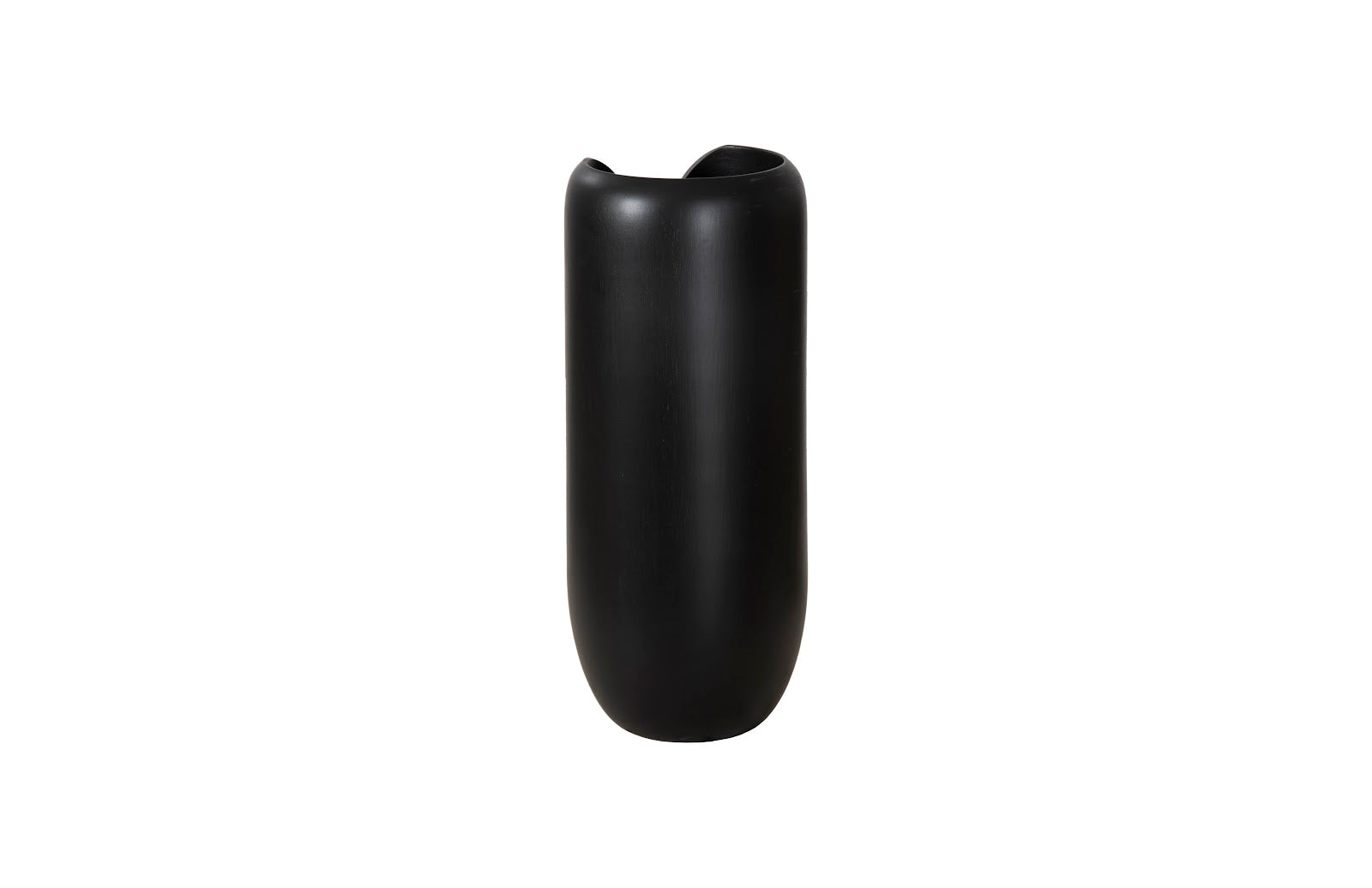 Phillips Collection Home Phillips Collection Interval Wood Vase, Black, Medium