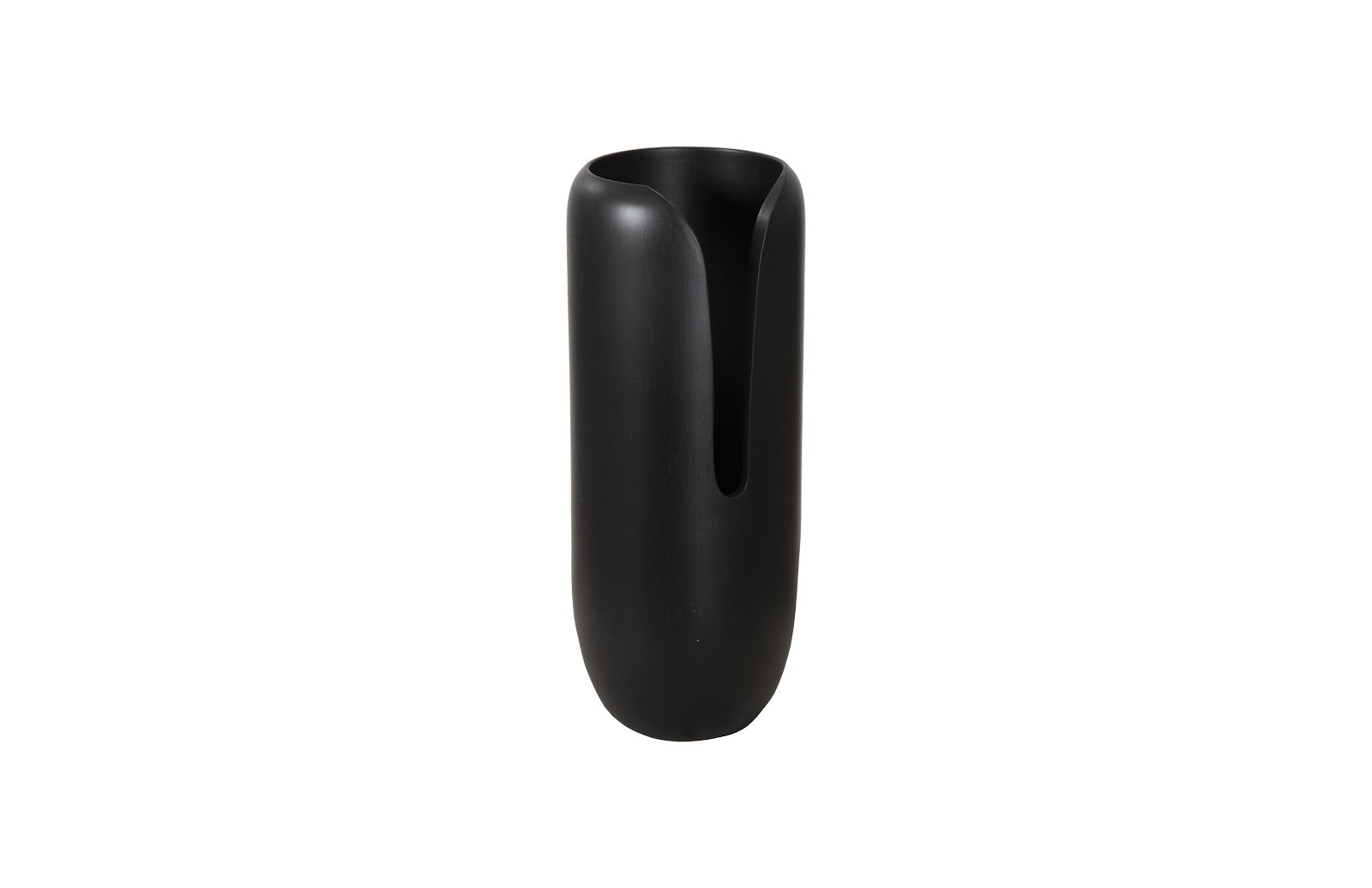 Phillips Collection Home Phillips Collection Interval Wood Vase, Black, Medium
