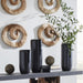 Phillips Collection Home Phillips Collection Interval Wood Vase, Black, Medium