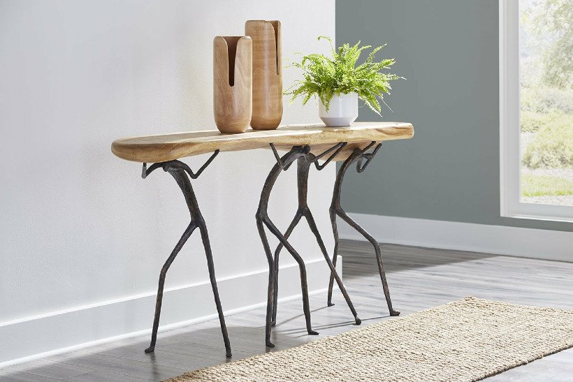 Phillips Collection Home Phillips Collection Interval Wood Vase, Natural, Medium