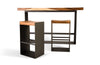 Phillips Collection Home Oversized LTL - Rate to be Quoted Phillips Collection Iron Frame Bar Table, Natural