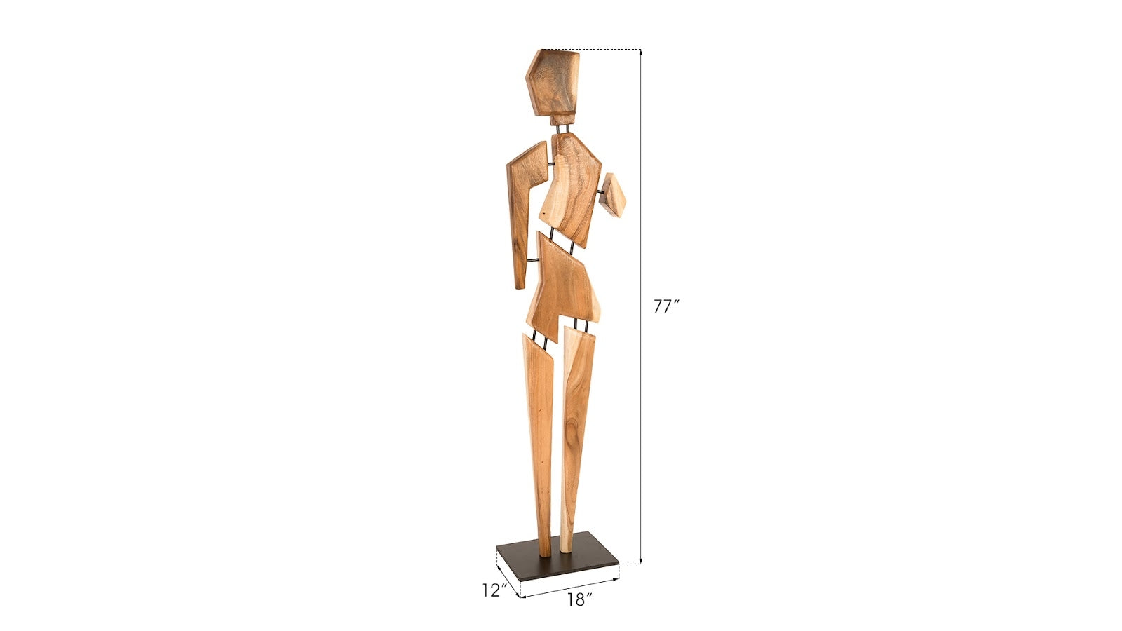 Phillips Collection Home Oversized LTL - Rate to be Quoted Phillips Collection Jack Wood Sculpture