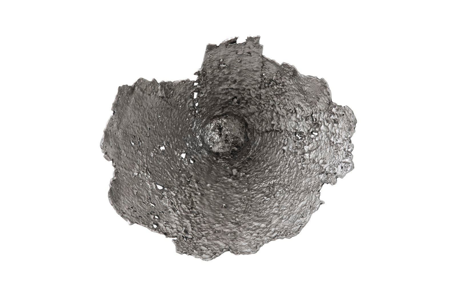 Phillips Collection Home Phillips Collection Jagged Splash Bowl Wall Art, Silver Leaf
