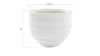 Phillips Collection Home Oversized LTL - Rate to be Quoted Phillips Collection June Planter, White, MD