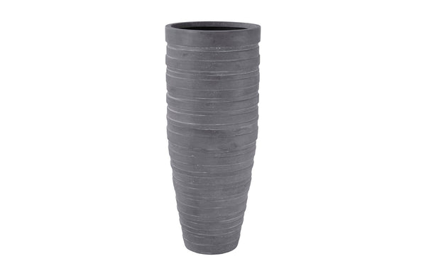 Phillips Collection Home Oversized LTL - Rate to be Quoted Phillips Collection June Slim Planter, Raw Gray, LG
