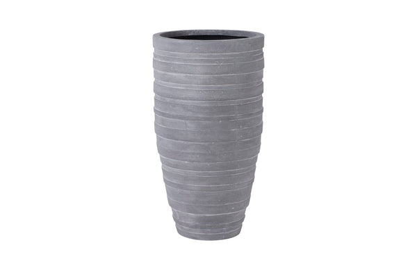 Phillips Collection Home Oversized LTL - Rate to be Quoted Phillips Collection June Slim Planter, Raw Gray, MD