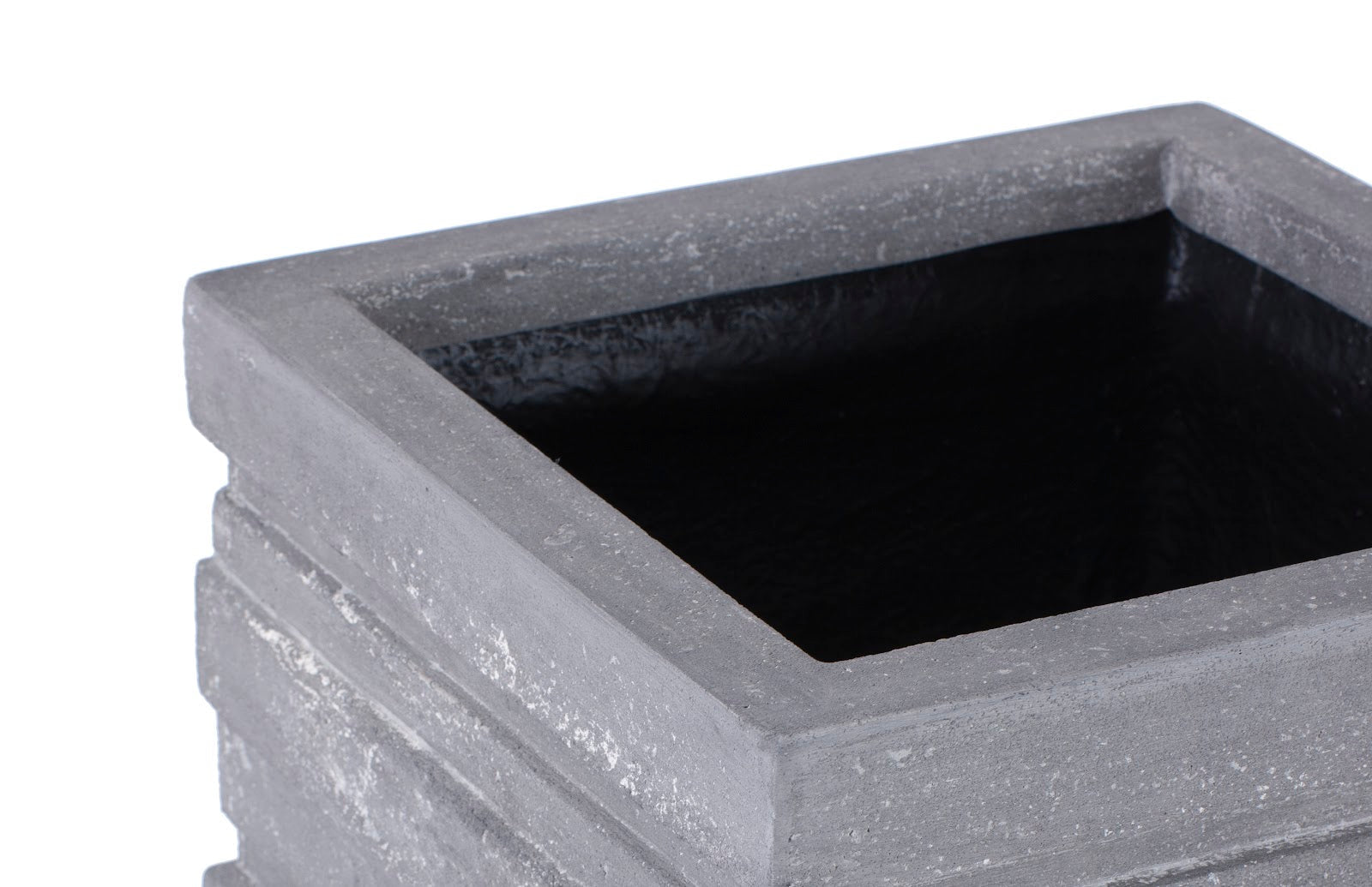 Phillips Collection Home Oversized LTL - Rate to be Quoted Phillips Collection June Square Planter, Gray, LG
