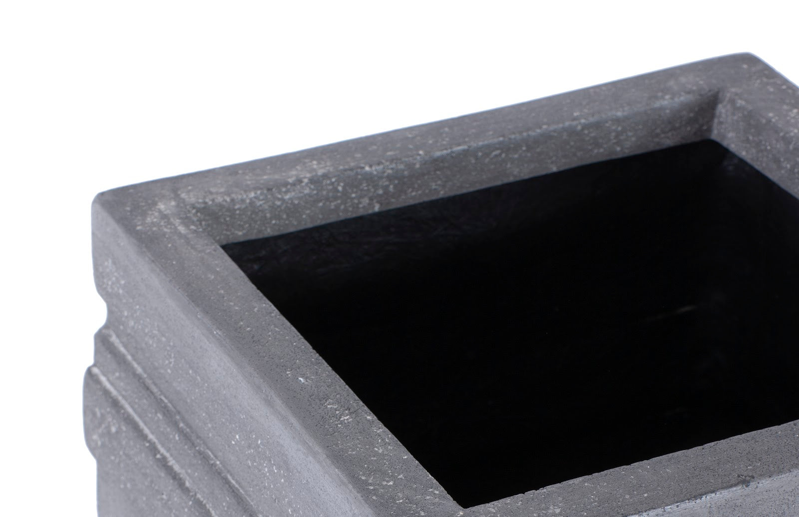 Phillips Collection Home Phillips Collection June Square Planter, Gray, SM