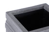Phillips Collection Home Phillips Collection June Square Planter, Gray, SM