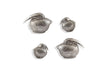 Phillips Collection Home Phillips Collection Kiwi Birds Wall Art, Set of 4, Silver Leaf