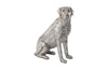 Phillips Collection Home Phillips Collection Labrador Dog, Sitting, Silver Leaf