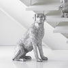 Phillips Collection Home Phillips Collection Labrador Dog, Sitting, Silver Leaf