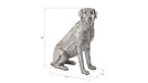 Phillips Collection Home Phillips Collection Labrador Dog, Sitting, Silver Leaf