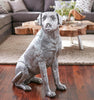 Phillips Collection Home Phillips Collection Labrador Dog, Sitting, Silver Leaf