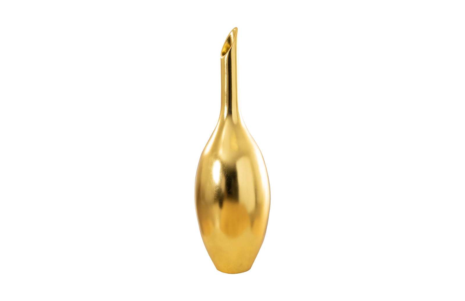 Phillips Collection Home Phillips Collection Laura Vase, Gold Leaf