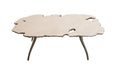 Phillips Collection Home Oversized LTL - Rate to be Quoted Phillips Collection Lava Coffee Table on Iron Legs