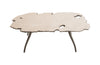 Phillips Collection Home Oversized LTL - Rate to be Quoted Phillips Collection Lava Coffee Table on Iron Legs