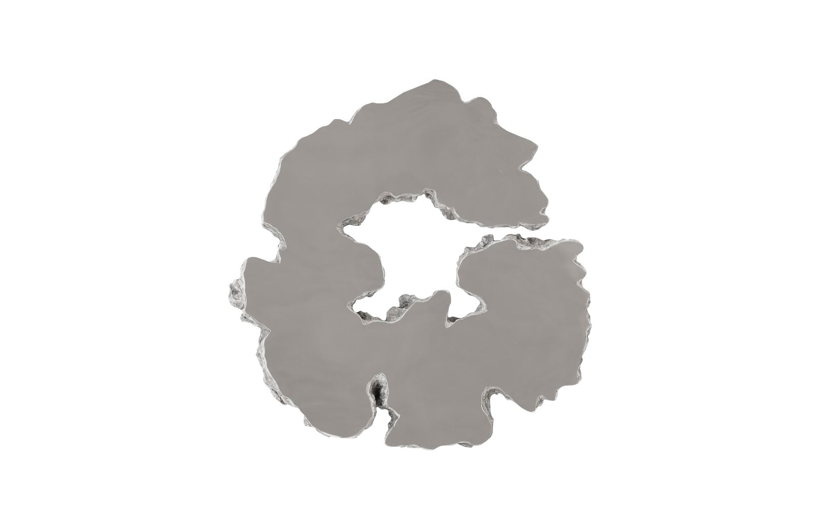 Phillips Collection Home Phillips Collection Lava Slice Wall Art, Resin, Stainless Steel, SM