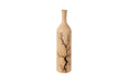 Phillips Collection Home Phillips Collection Lightning Bottle, Mango Wood, Long Neck