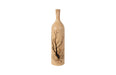 Phillips Collection Home Phillips Collection Lightning Bottle, Mango Wood, Long Neck