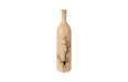 Phillips Collection Home Phillips Collection Lightning Bottle, Mango Wood, Long Neck