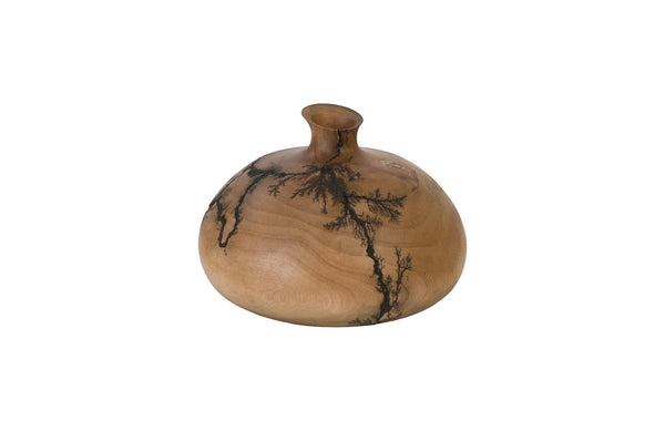 Phillips Collection Home Phillips Collection Lightning Vase, Mango Wood, Short