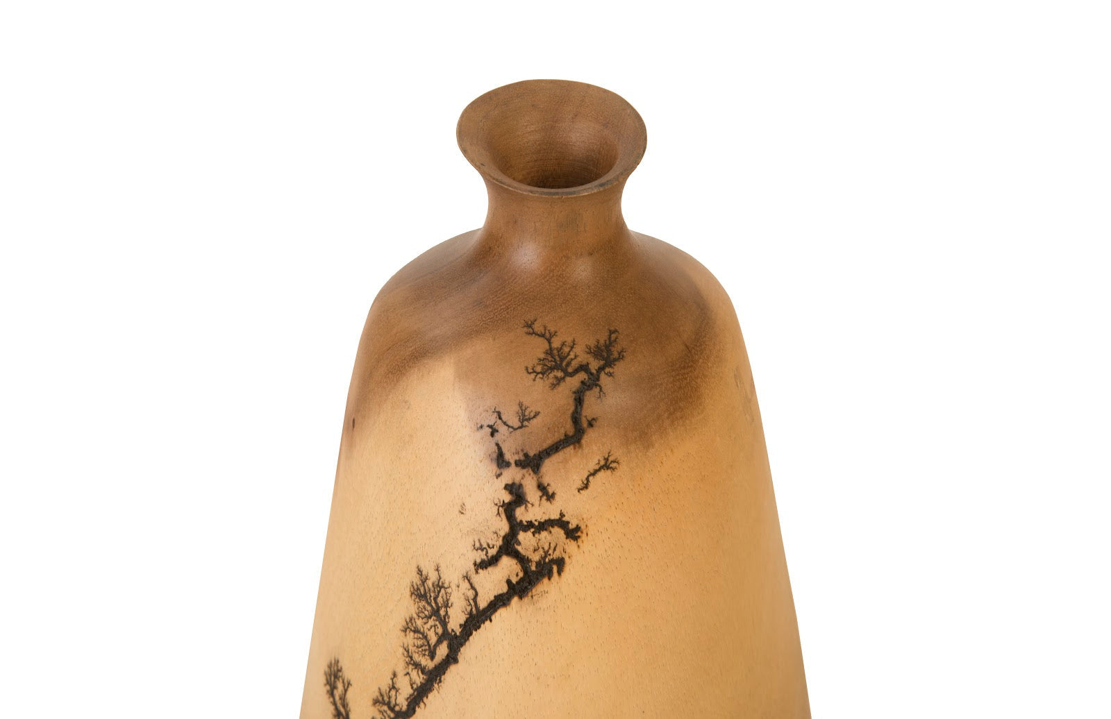 Phillips Collection Home Phillips Collection Lightning Vase, Mango Wood, Tall