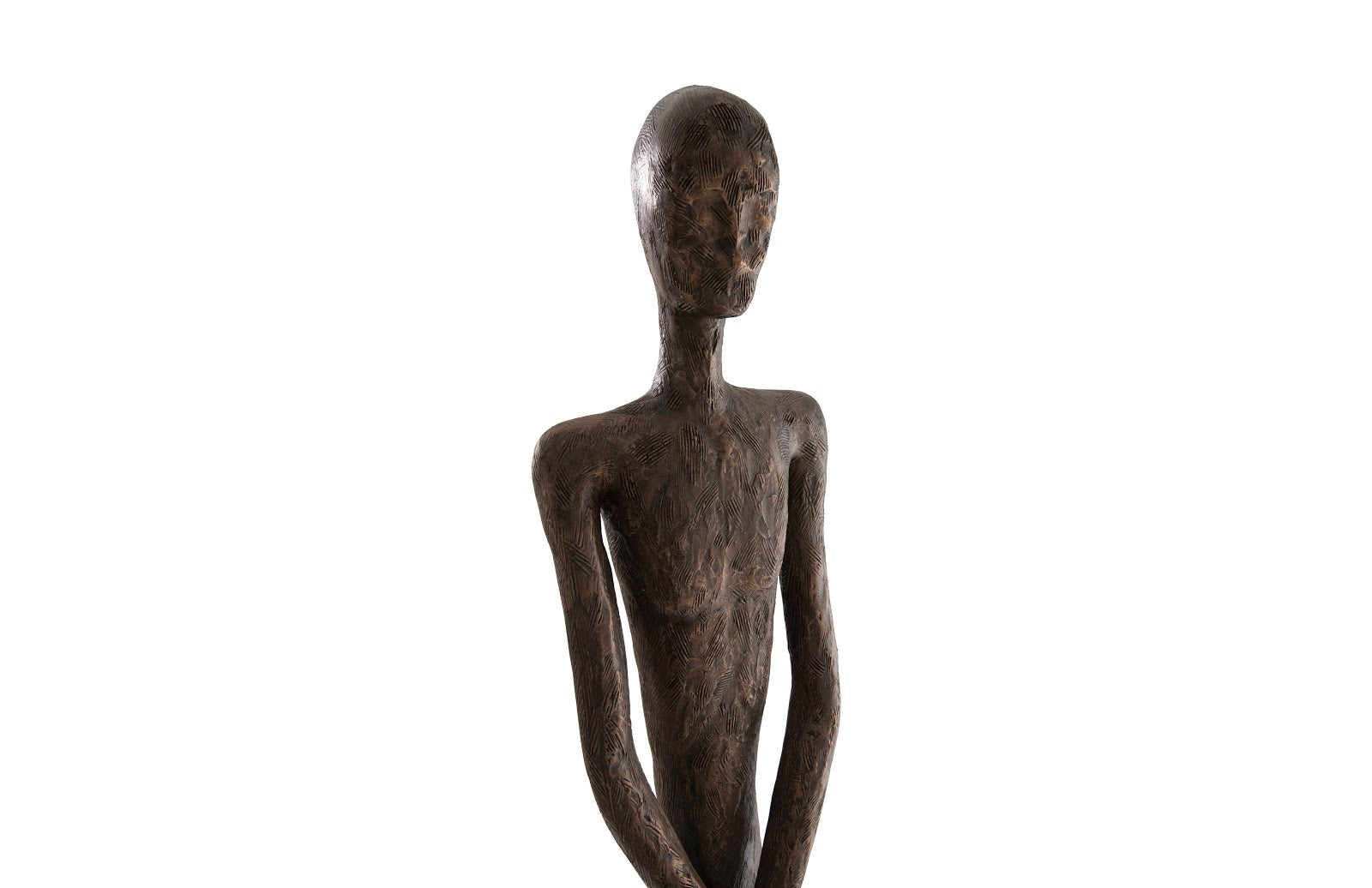 Phillips Collection Home Oversized LTL - Rate to be Quoted Phillips Collection Lloyd Sculpture, Resin, Bronze Finish